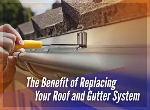 Roof and Gutter System